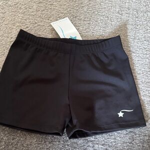 Kids XL Destira compression sport short black